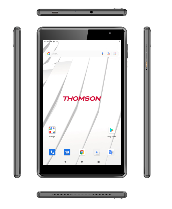 THOMSON 4G + WiFi Calling 8″ Tablet with Quad Core Processor-(3GB RAM & 32GB Storage)