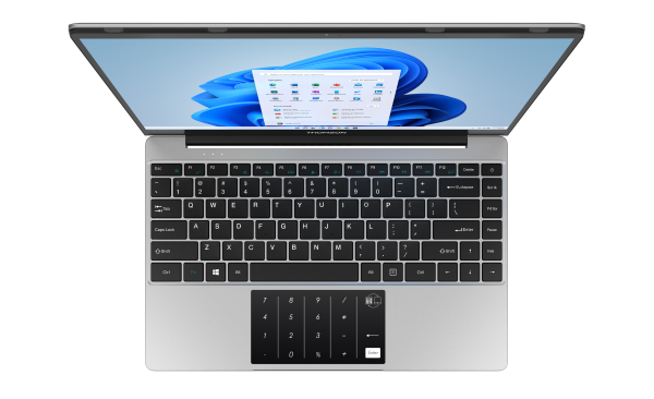 Thomson IN-PX14C Metallic NEO Touch Series with Numeric Touch Pad & Intel Celeron Dual Core N4020 Processor – (4 GB RAM/128 GB SSD/Windows 11 Home)